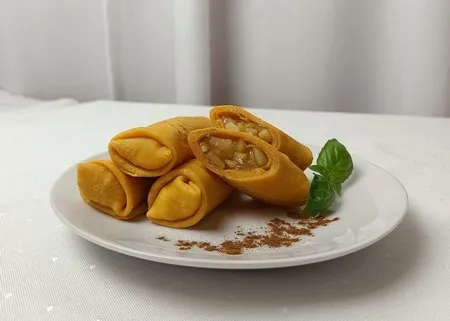 VEGANE Pfannkuchen Apfel-Zimt